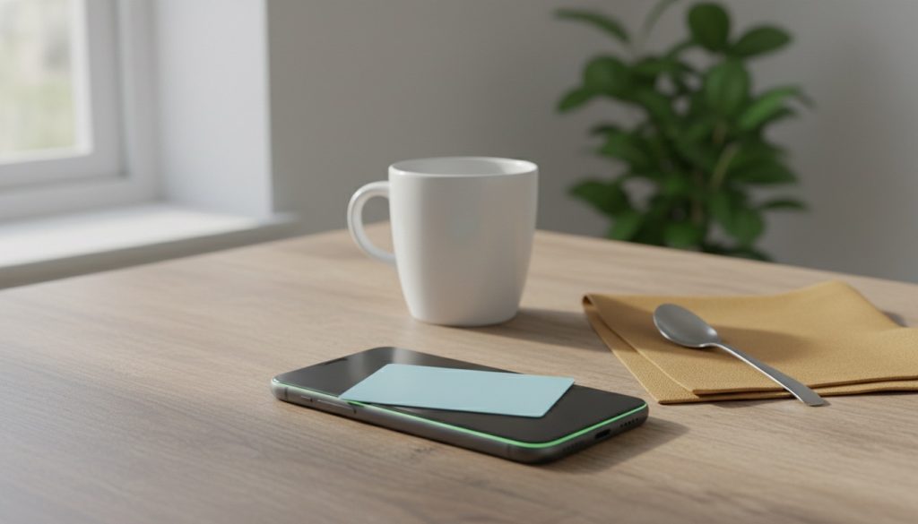 Пополнение карты через телефон с NFC